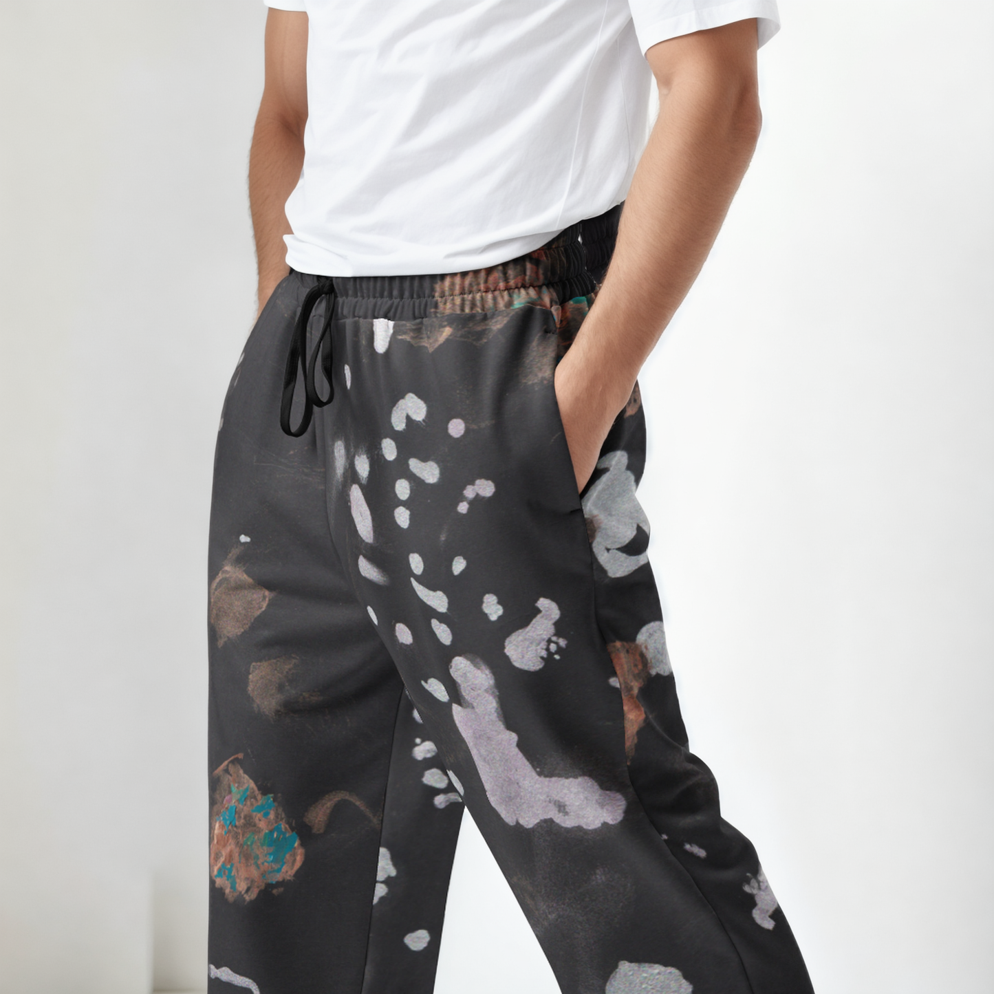 mens-wide-leg-joggers-spiritual-clothing-black-graphic