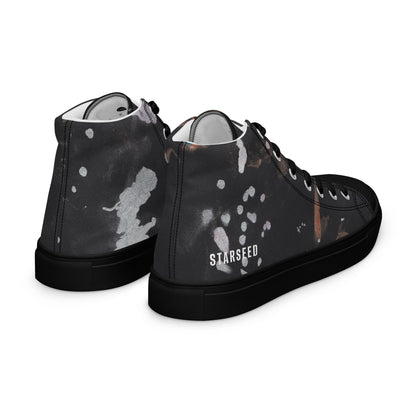 womens-high-top-canvas-shoes-black-graphic