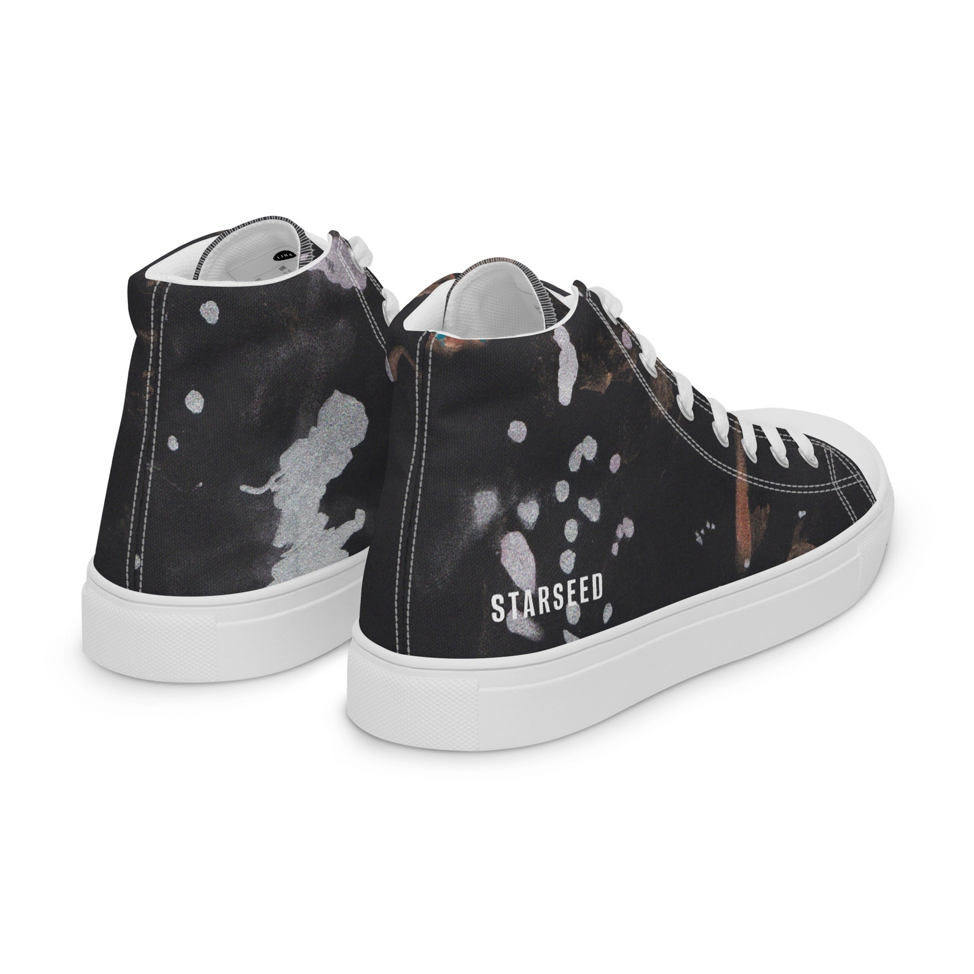 womens-high-top-canvas-shoes-black-graphic